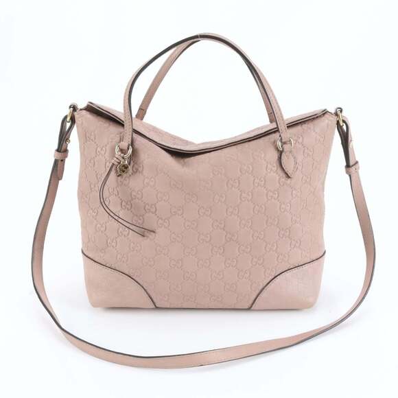 GUCCI Handbags - Gucci Guccissima Bree 353120 Leather 2-Way Shoulder Bag/Crossbody Tote for Women